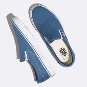 Blue Slip-On Vans
